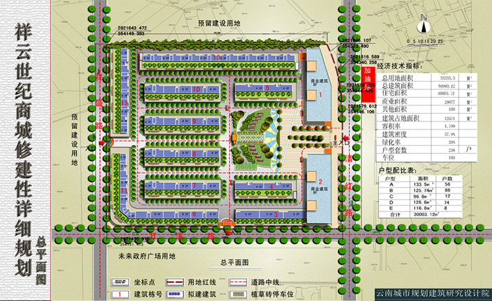 祥云世纪商城修建性详细规划