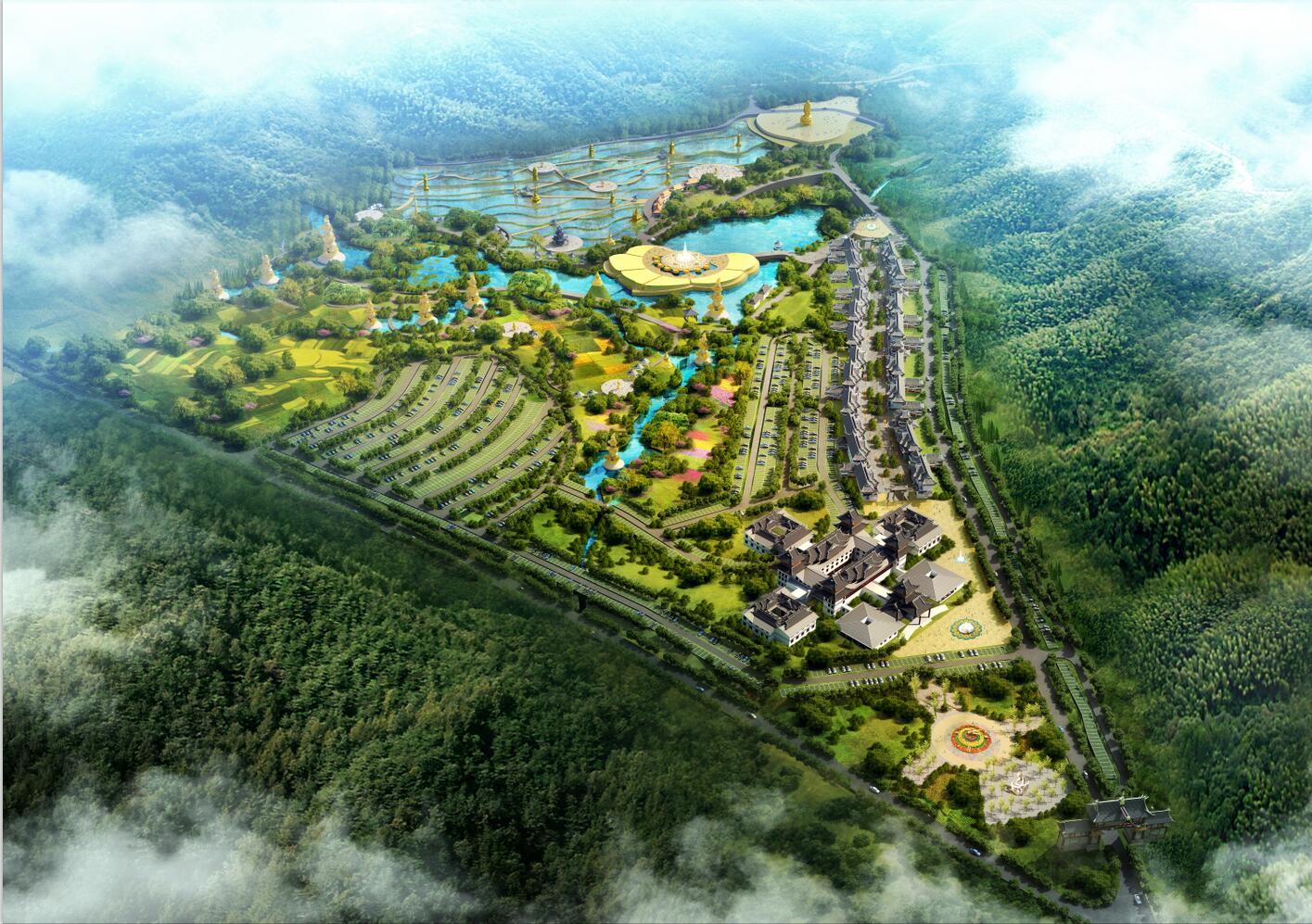 弥勒市锦屏山风景区入口片区修建性详细规划
